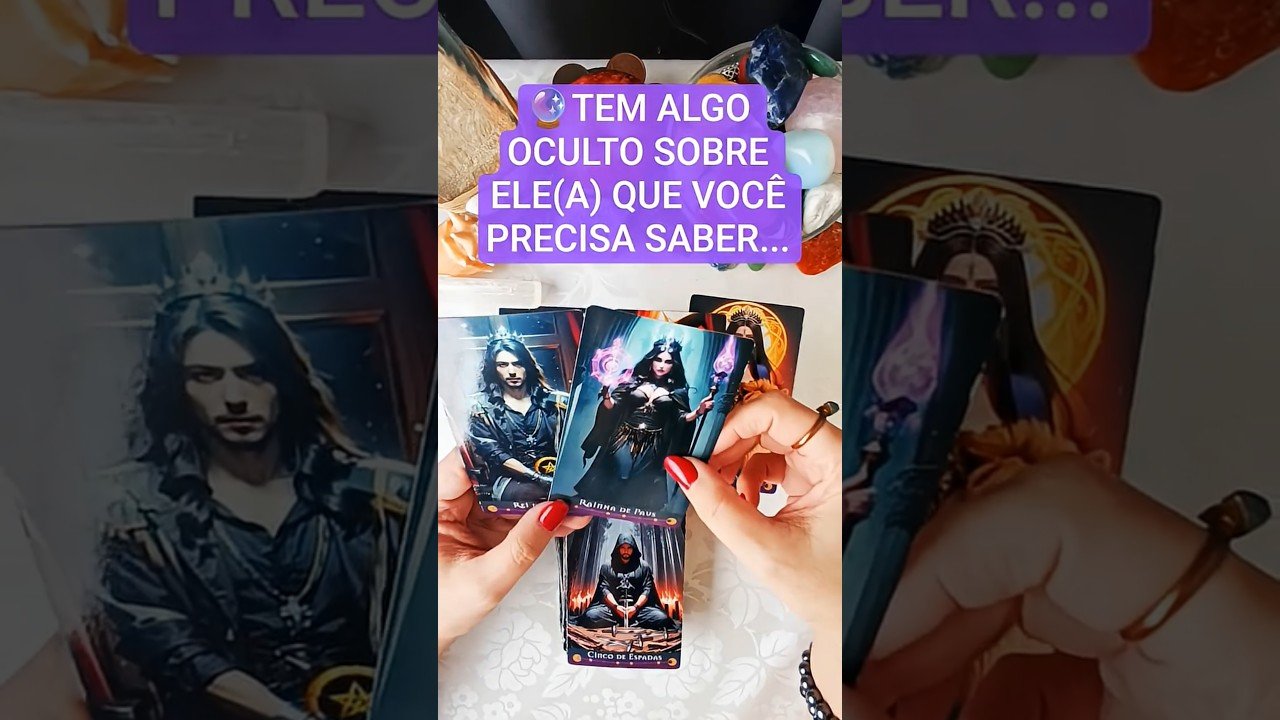 No momento, você está visualizando 🔮 TEM ALGO OCULTO QUE VOCÊ PRECISA SABER DELE(A)…#tarot #energy #espiritualidade #previsões