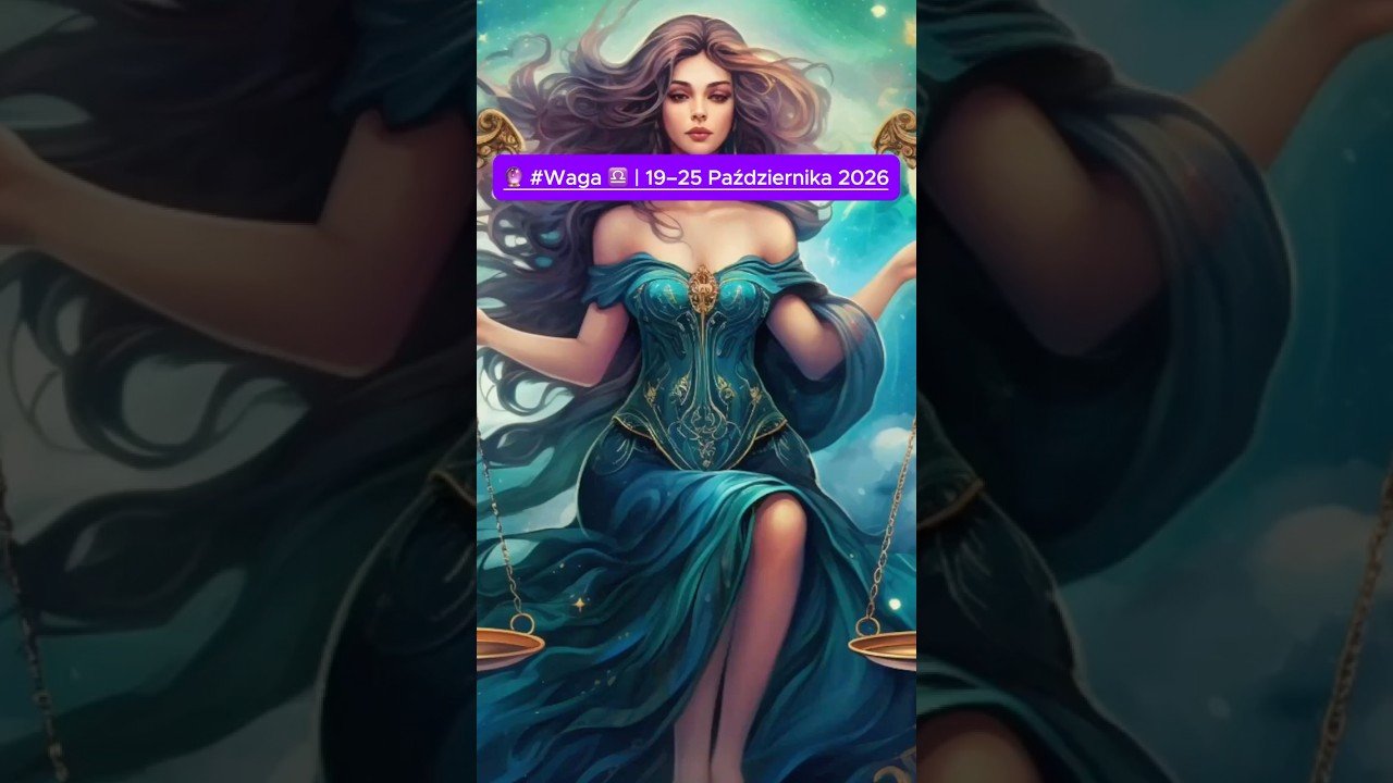 No momento, você está visualizando 🔮 #Waga ♎️ | 19–25 Października 2026 | TYGODNIOWY SHORT Tarot z Oobe Powieści