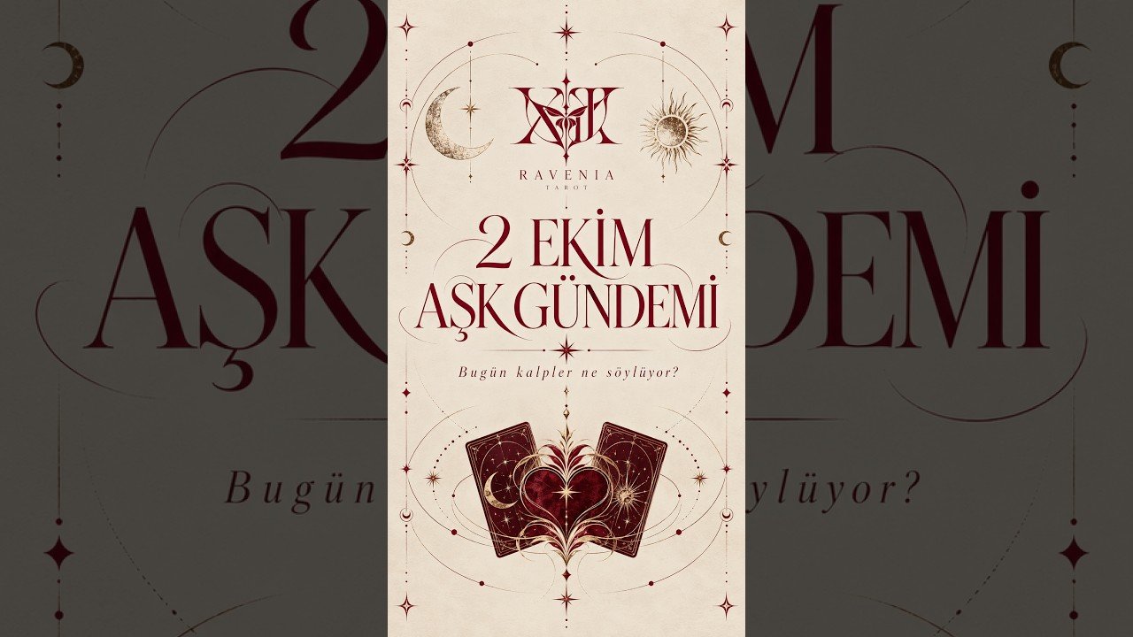 No momento, você está visualizando 2 Ekim Aşk Gündemi 🔮 Burçlara Göre Aşk Enerjisi  #astroloji #tarot #burçlar #fypp #keşfet #ilişkiler