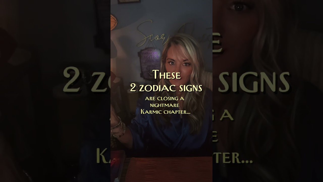 No momento, você está visualizando 2 zodiac signs closing a nightmare, ￼karmic chapter #tarot