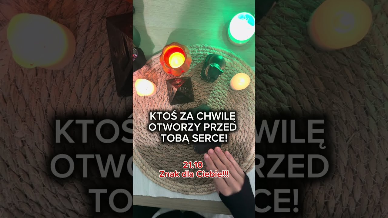 No momento, você está visualizando 21.10 – KTOŚ WKRÓTCE WYZNA CI UCZUCIA! ❤️ TO ZNAK DLA CIEBIE! #tarot