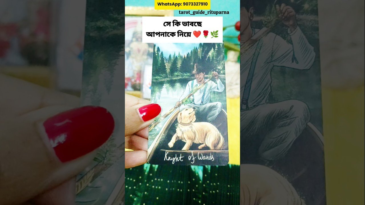No momento, você está visualizando সে কি ভাবছে🌹♥️🌿 #tarot #tarotshorts #banglatarot #soulmate #love  ‎@tarot_guide_rituparna