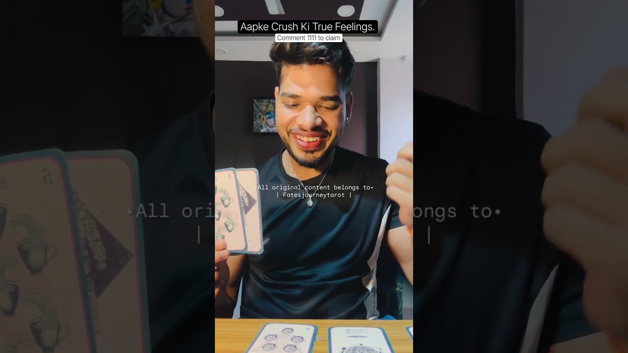 No momento, você está visualizando Aapke Crush Ki True Feelings | Hindi Tarot Reading |His/Her Feelings #shorts #tarot #ytshorts #crush