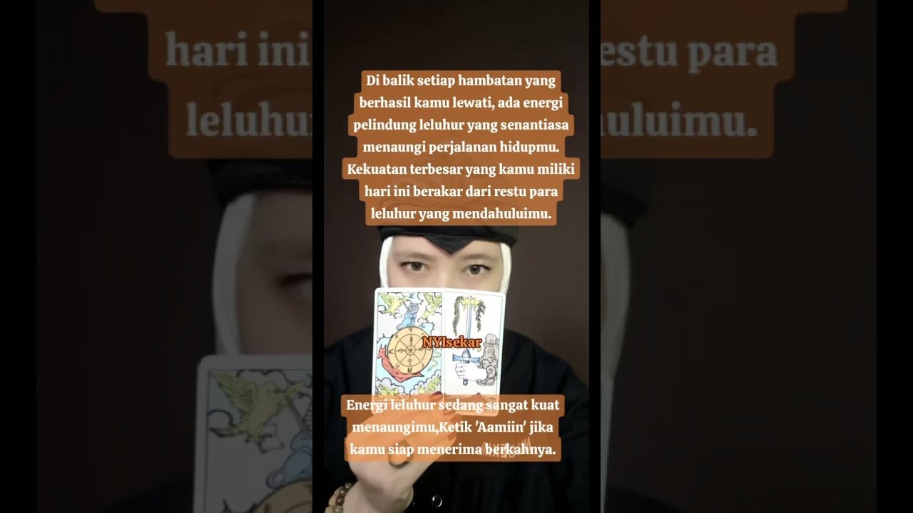 No momento, você está visualizando Ada energi leluhur yang tidak pernah putus melindungimu #fypyoutube #tarot