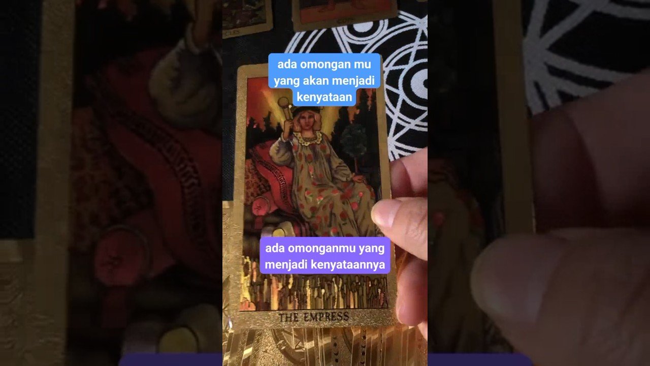 No momento, você está visualizando ada omongan mu yang akan menjadi kenyataan #ramalan #tarot #tarotreading #shortvideo