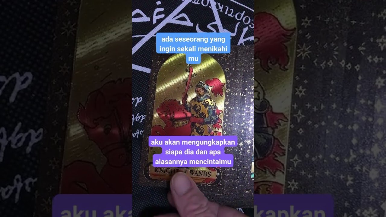 No momento, você está visualizando ada seseorang yang ingin sekali menikahimu #ramalan #tarot #tarotreading