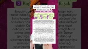 Leia mais sobre o artigo ❤️ Açılım sana uyduysa “Beni özlüyor.” yaz ve harfini yorumlarda paylaş. #tarot #burçlar #astroloji