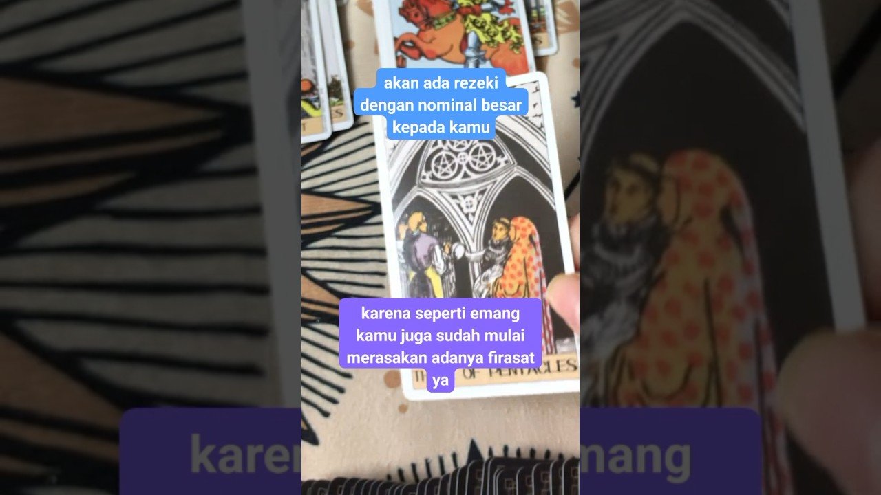 No momento, você está visualizando akan ada rezeki dengan nominal besar kepada kamu #ramalan #tarot #shortvideo #tarotreading