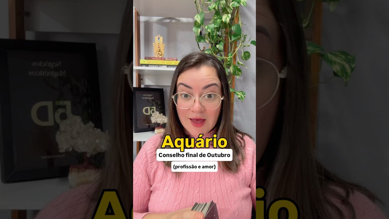 No momento, você está visualizando Aquário – conselho final de Outubro! #tarot #previsões #signos #horoscopo