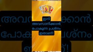 Leia mais sobre o artigo എന്താണ് അവസാനിക്കാൻ പോകുന്നത്! #tarot #shorts