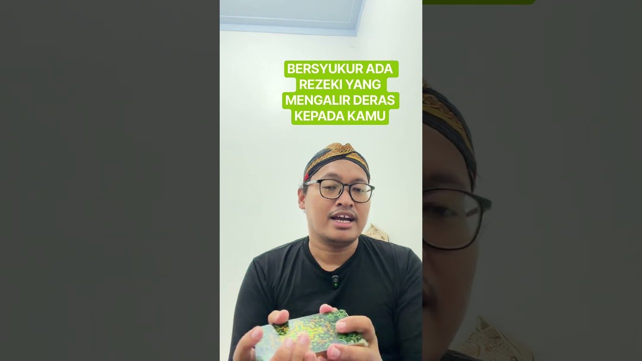 No momento, você está visualizando BERSYUKUR ADA REZEKI YANG MENGALIR DERAS KEPADA KAMU #tarot #tarotreading