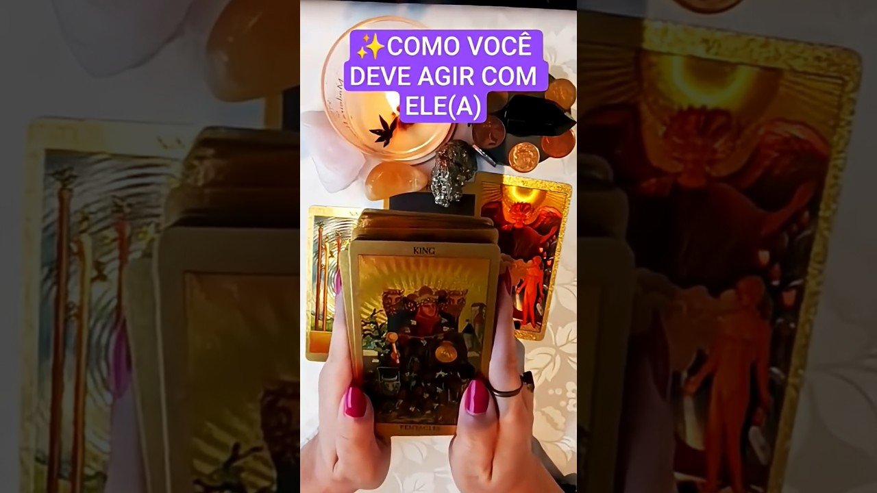 No momento, você está visualizando 💎COMO VOCÊ DEVE AGIR COM ELE(A)#tarot #energy #espiritualidade #amor #previsões