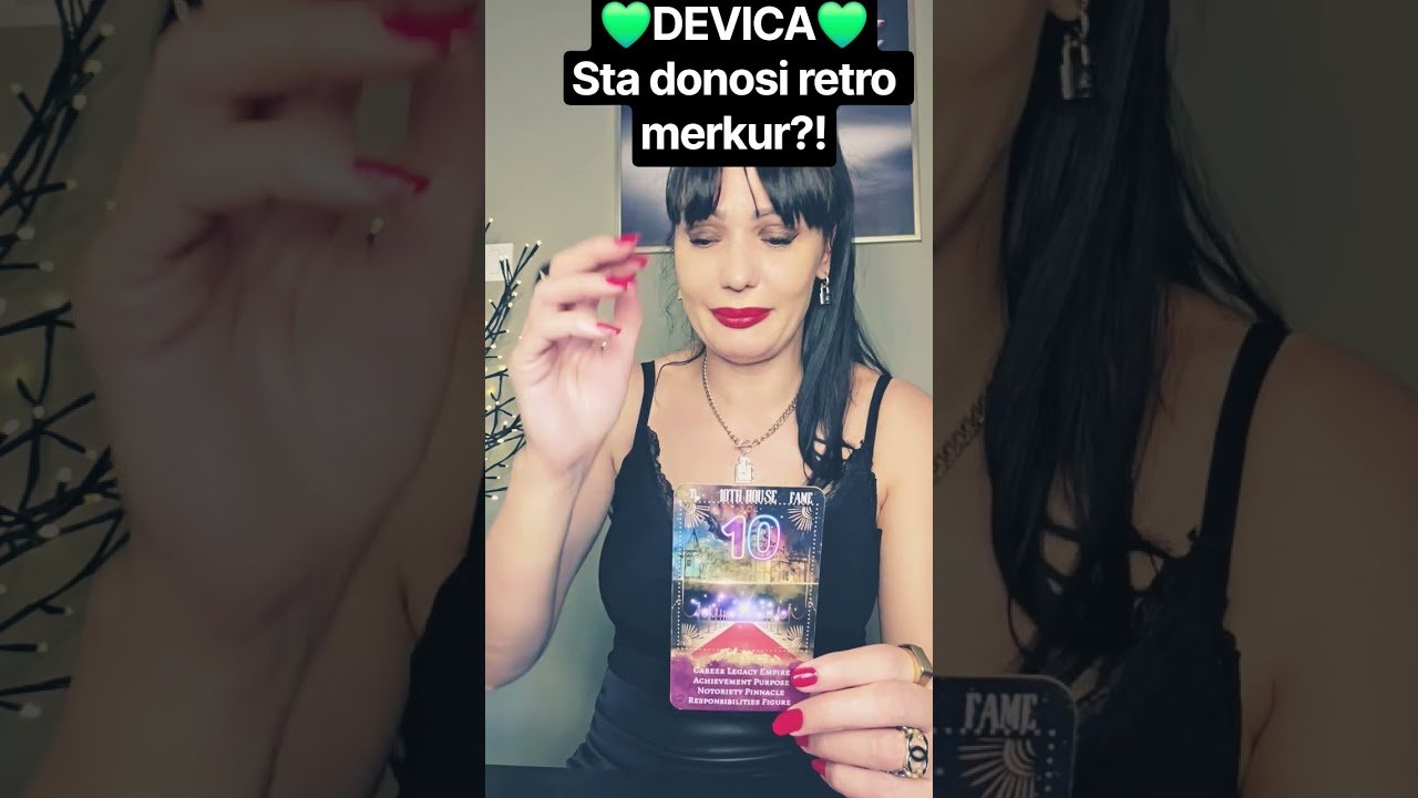 No momento, você está visualizando DEVICA💚#tarot #horoskop #goodsvibes #devica #trending #retrogradnimerkur #fyp #viral #tarotcitanje