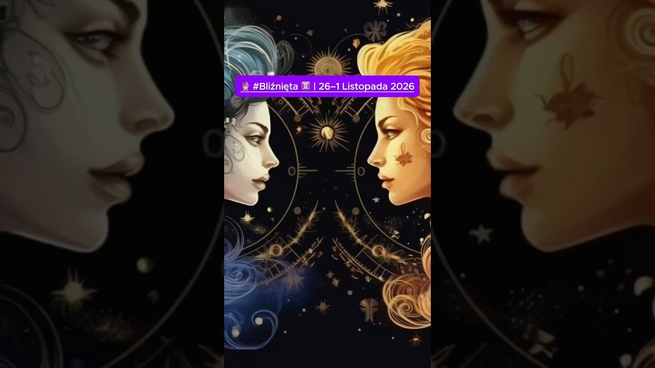 No momento, você está visualizando 🔮 #Bliźnięta ♊️ | 26–1 Listopada 2026 | TYGODNIOWY SHORT Tarot z Oobe Powieści