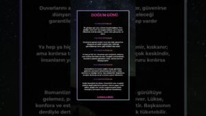 Leia mais sobre o artigo Doğum gününe göre #astroloji #astrolojiyorumu #burçlar #burçyorumları #tarot #shorts #keşfet #viral