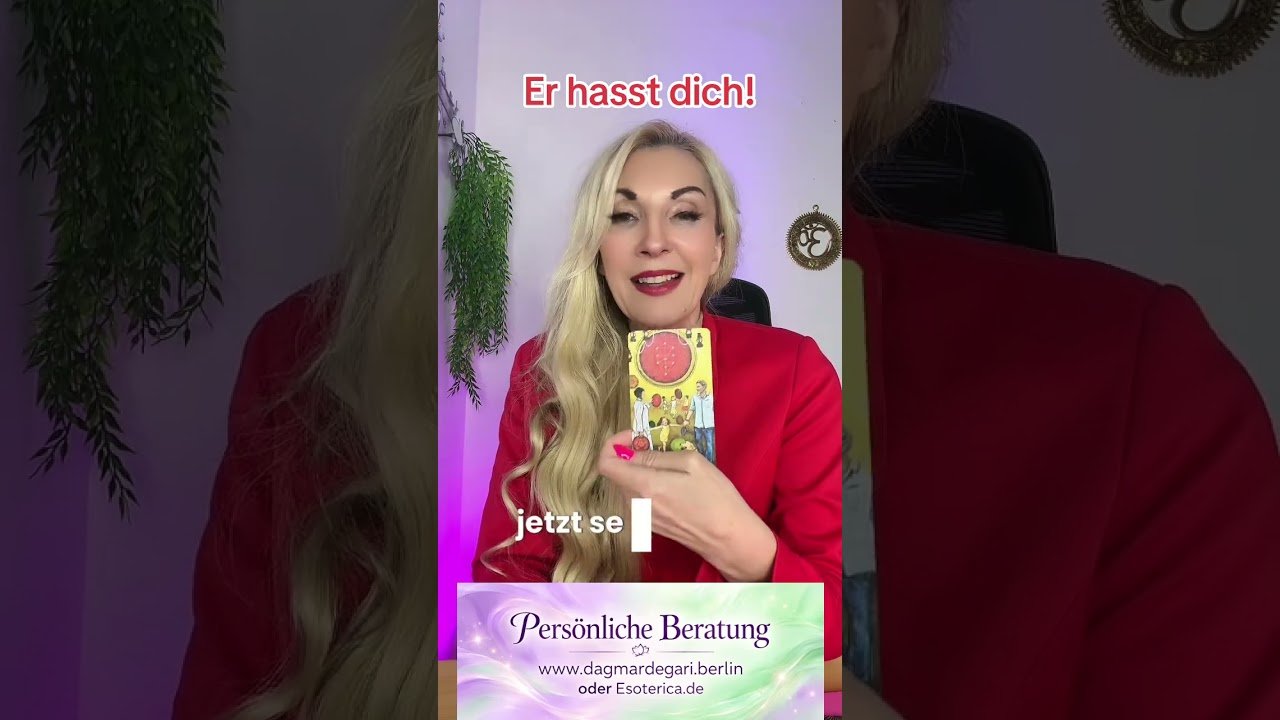 No momento, você está visualizando Er hasst dich dafür! #tarot #liebe #orakelheute