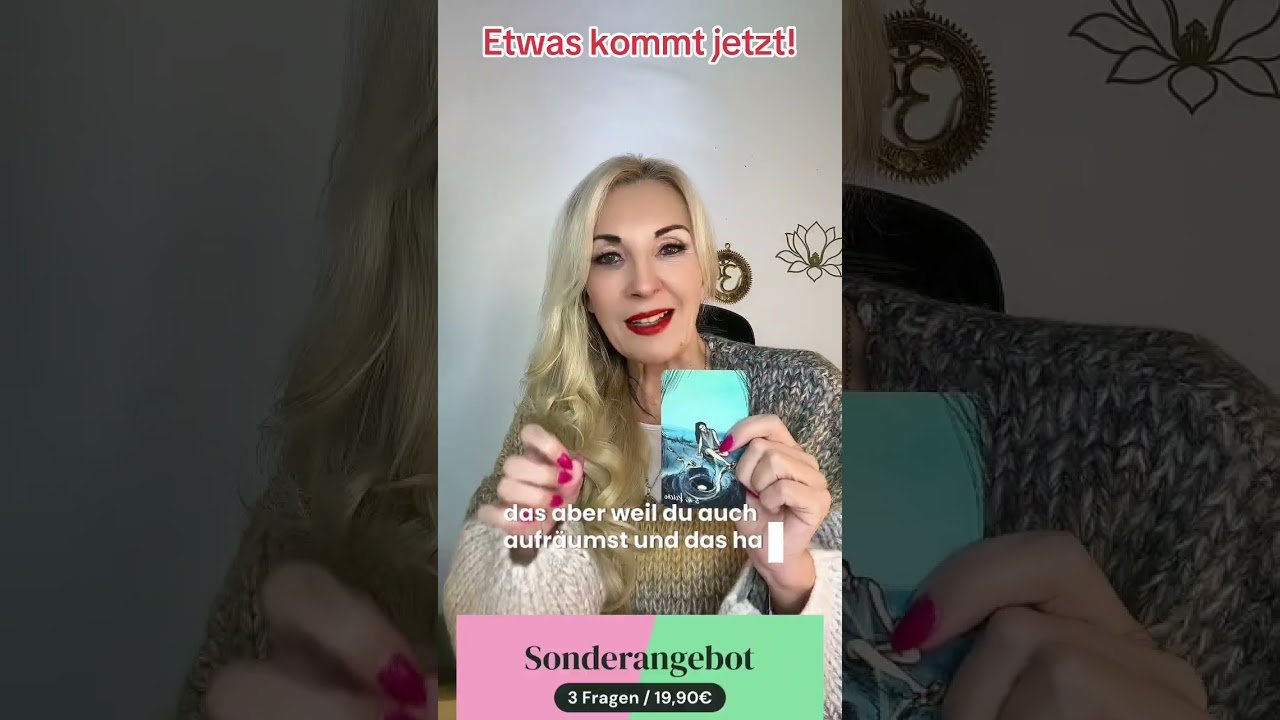 No momento, você está visualizando Es kommt etwas auf dich zu #tarot #orakelkaarten #orakelheute #tarotreading