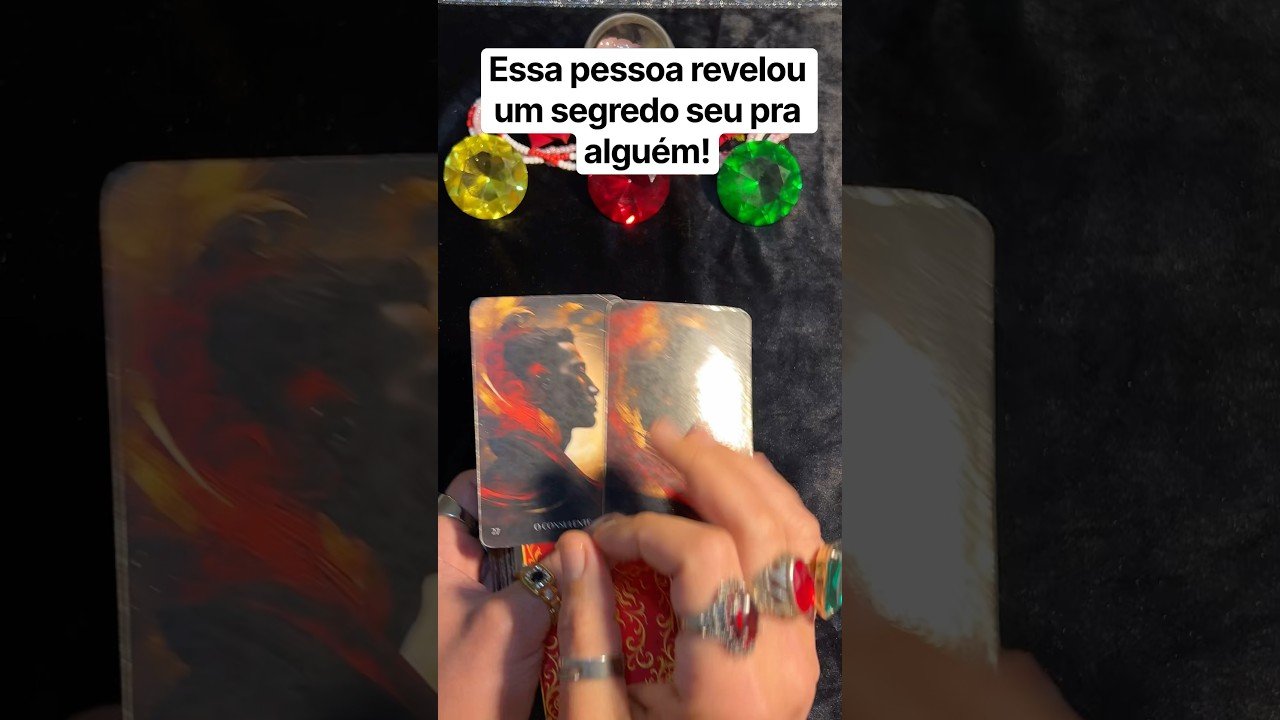 No momento, você está visualizando Essa pessoa revelou algo sobre você para alguém próximo! #tarot