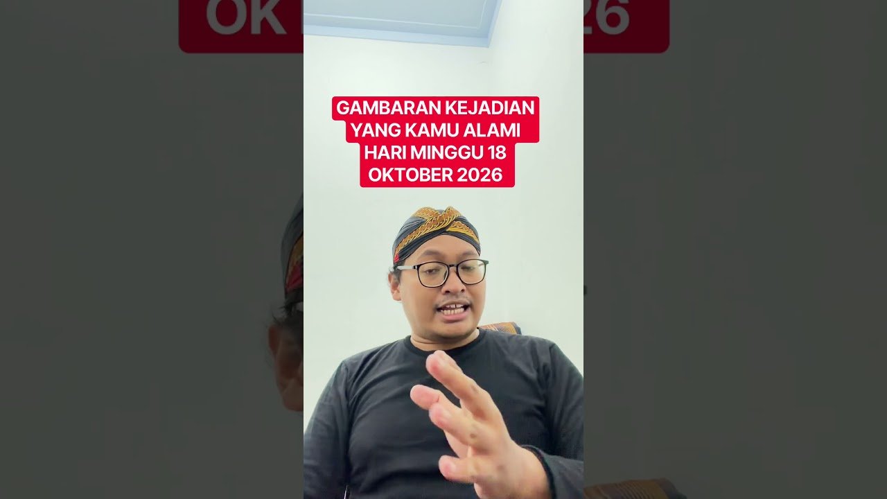 No momento, você está visualizando GAMBARAN KEJADIAN YANG KAMU ALAMI HARI MINGGU 18 OKTOBER 2026 #tarot #tarotreading