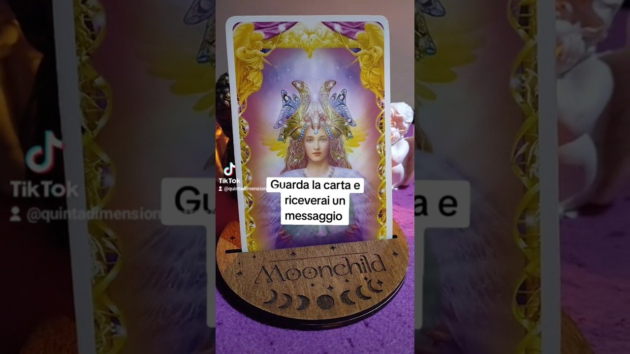 No momento, você está visualizando 👼🏻GUARDA LA CARTA E APPARE LA RISPOSTA #tarocchi #tarot #shorts