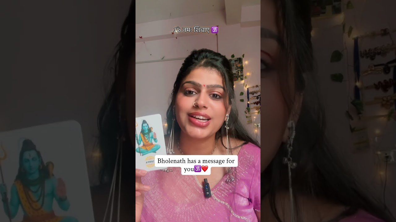 Leia mais sobre o artigo Har har Mahadev 🕉️✨ #youtube #tarot #trending #tarotreading #shorts #viral #shortvideo #viralnow