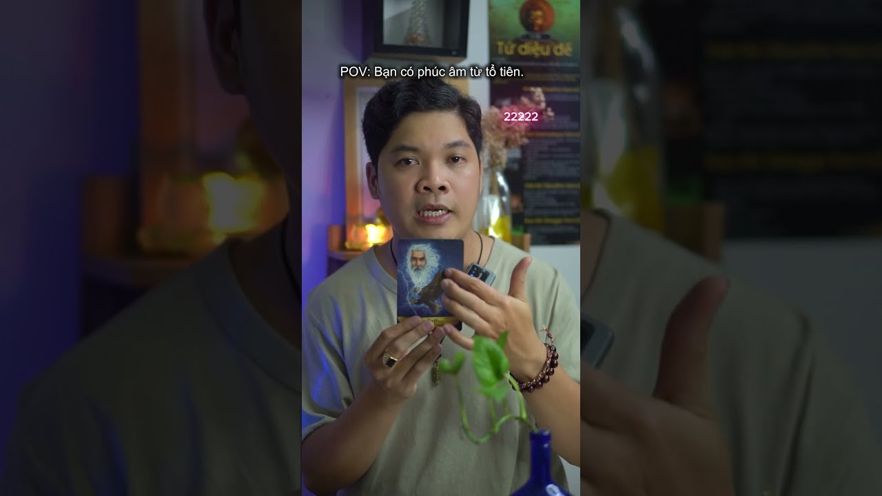 No momento, você está visualizando Hoàng Anh Tarot: Bạn có phúc âm từ tổ tiên. Xin chúc mừng bạn.
