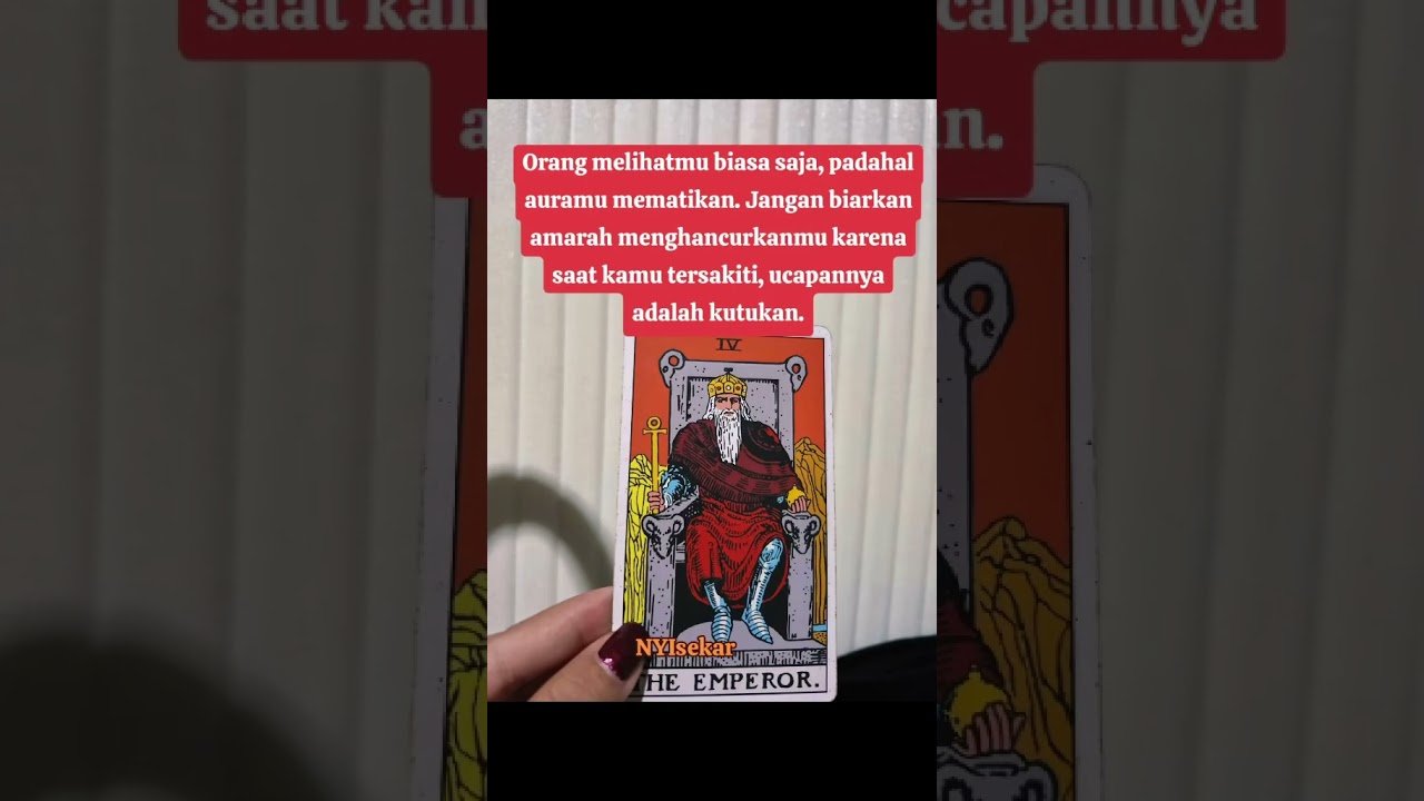 No momento, você está visualizando Jiwa yang pendiam sering kali menyimpan amarah paling berbahaya. #fypyoutube #tarot
