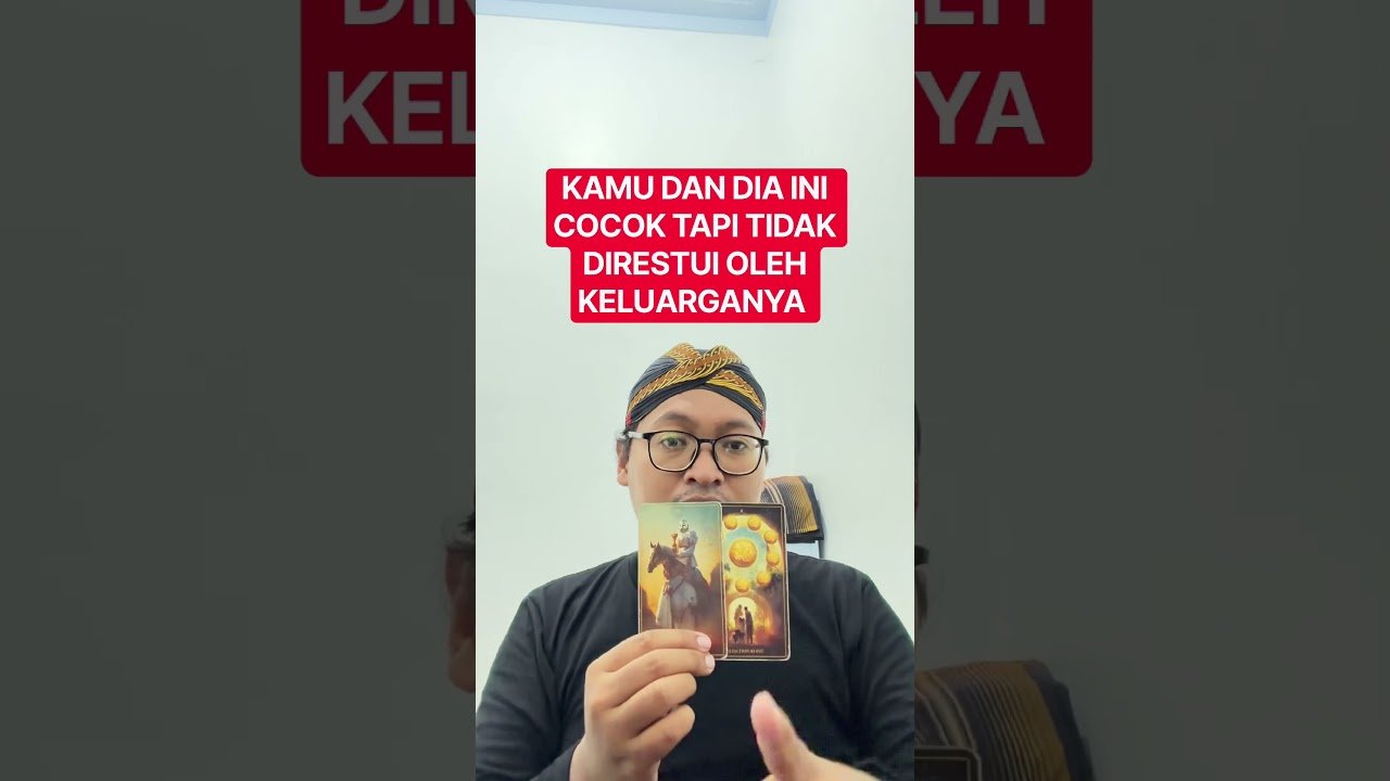 No momento, você está visualizando KAMU DAN DIA INI COCOK TAPI TIDAK DIRESTUI OLEH KELUARGANYA #tarot #tarotreading
