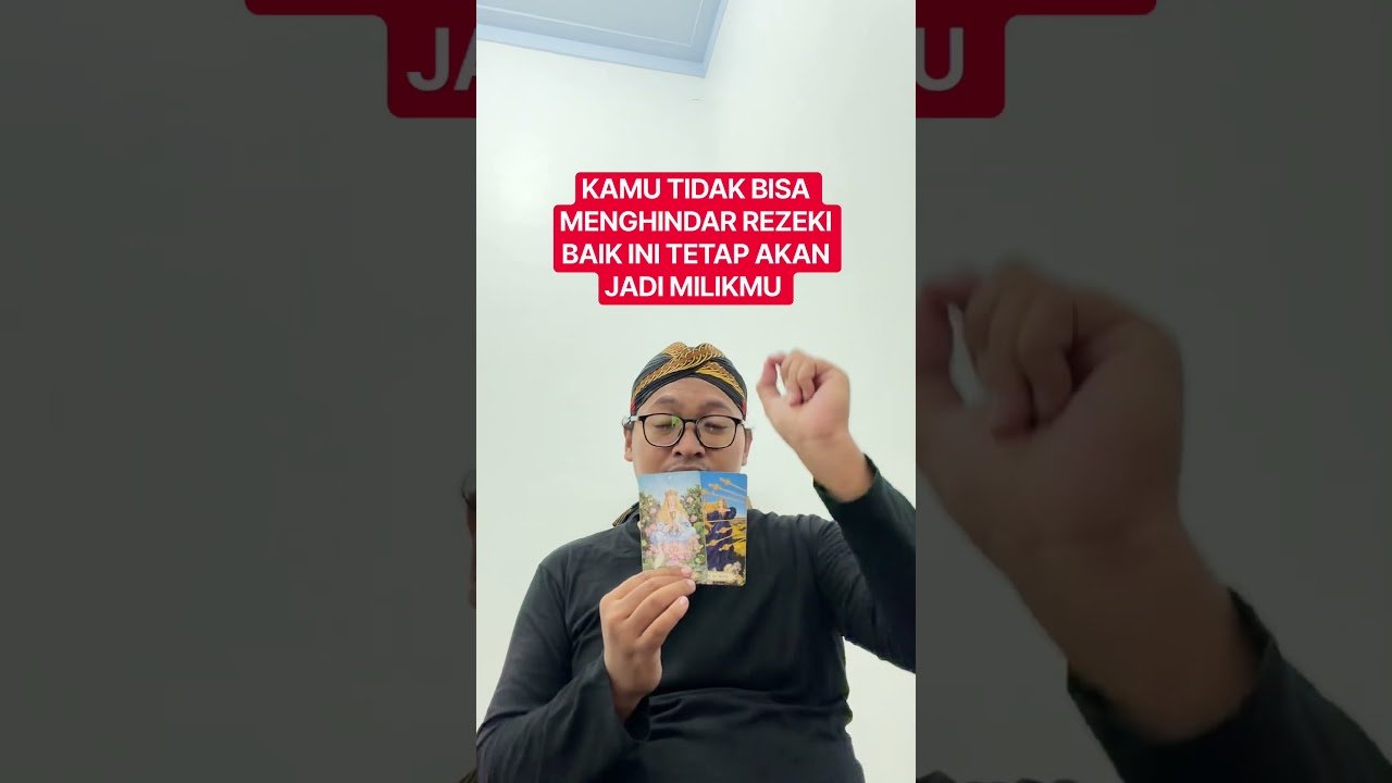No momento, você está visualizando KAMU TIDAK BISA MENGHINDAR REZEKI BAIK INI TETAP AKAN JADI MILIKMU #tarot #tarotreading