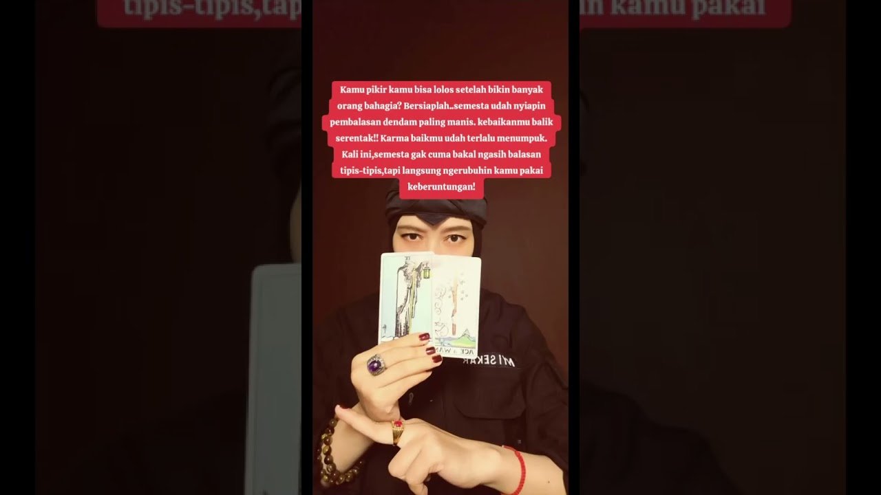 No momento, você está visualizando karma baikmu akan segera datang #fypyoutube #tarot