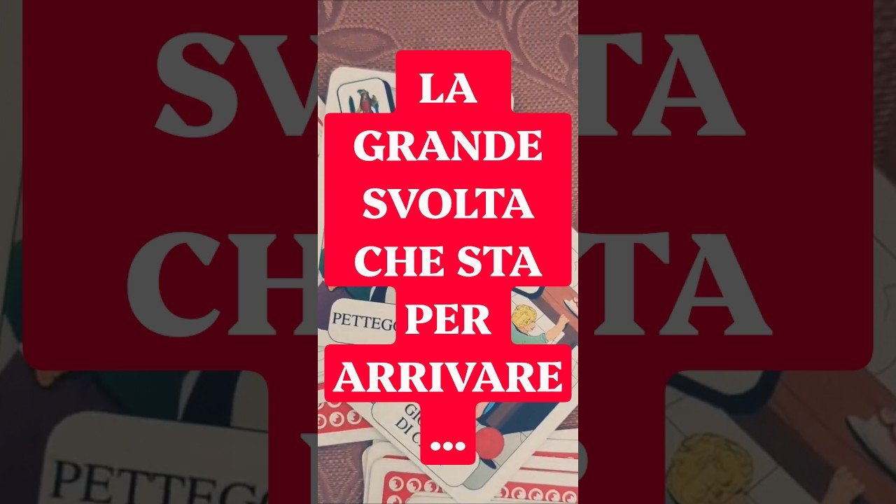 No momento, você está visualizando LA GRANDE SVOLTA CHE STA PER ARRIVARE…✨  #tarot #viral #trend #fyp #trending #new #tarocch