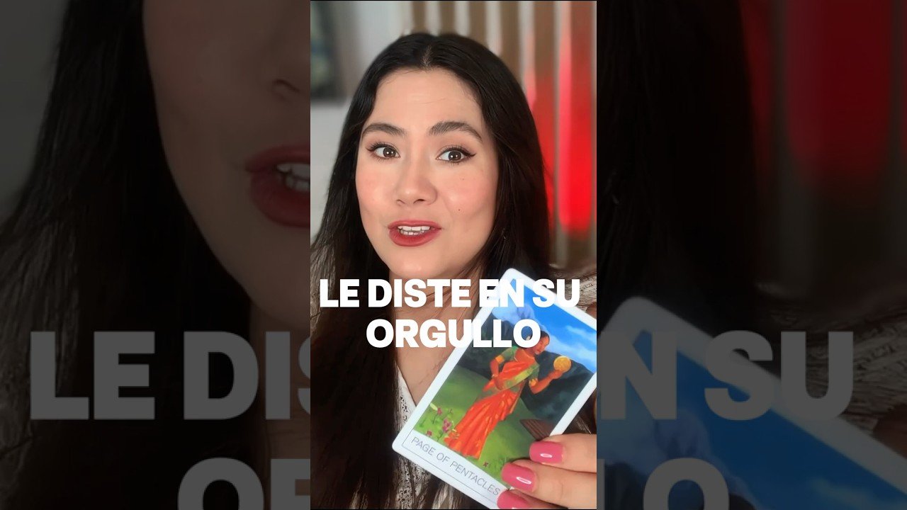No momento, você está visualizando Le diste en su orgullo #tarot
