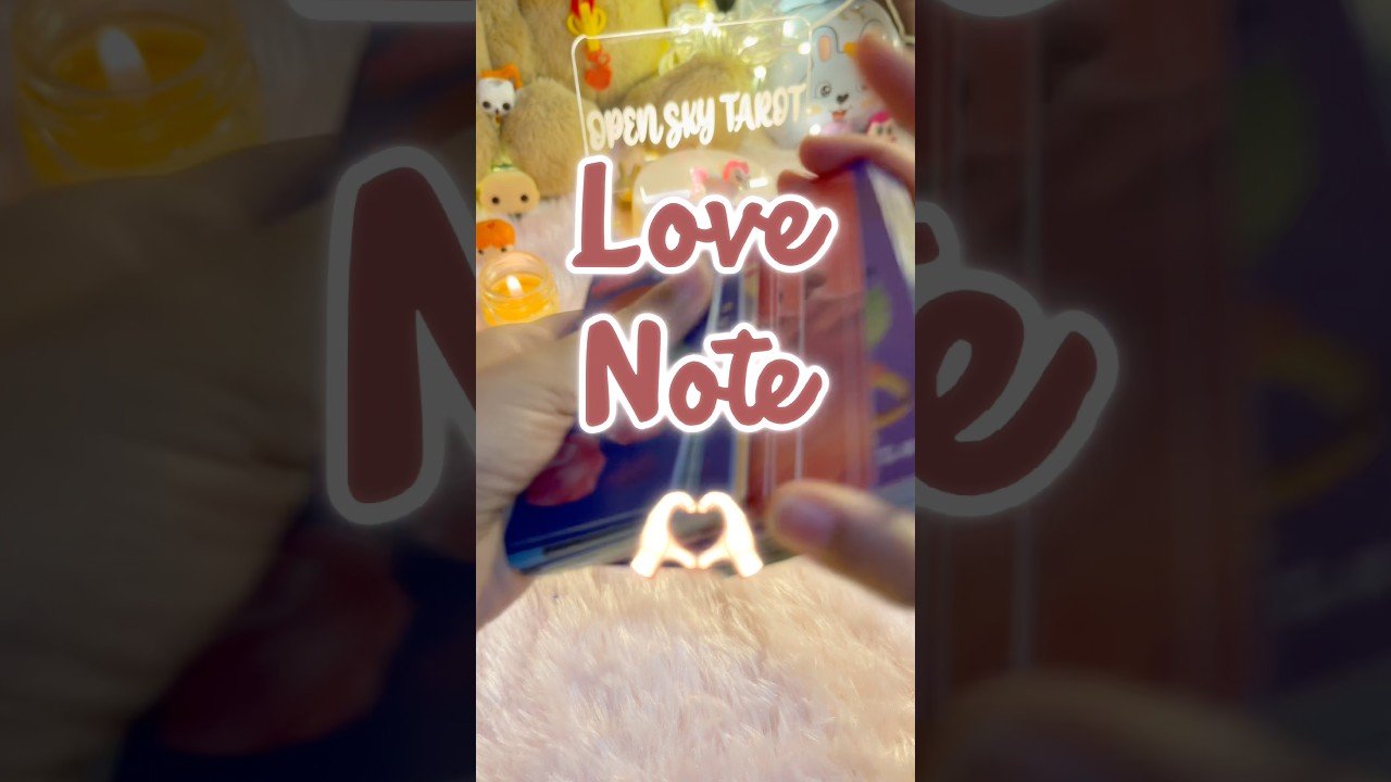 No momento, você está visualizando Love note pick a card #guidance #tarot #pickacard #message #weeklyguidedmessages #taroteveryday