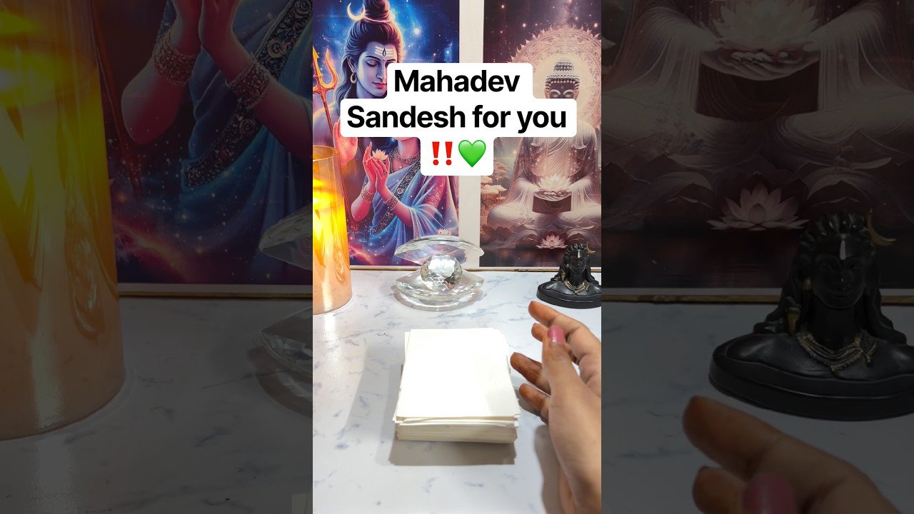 No momento, você está visualizando Mahadev message for you #channeledmessages #tarot #shorts