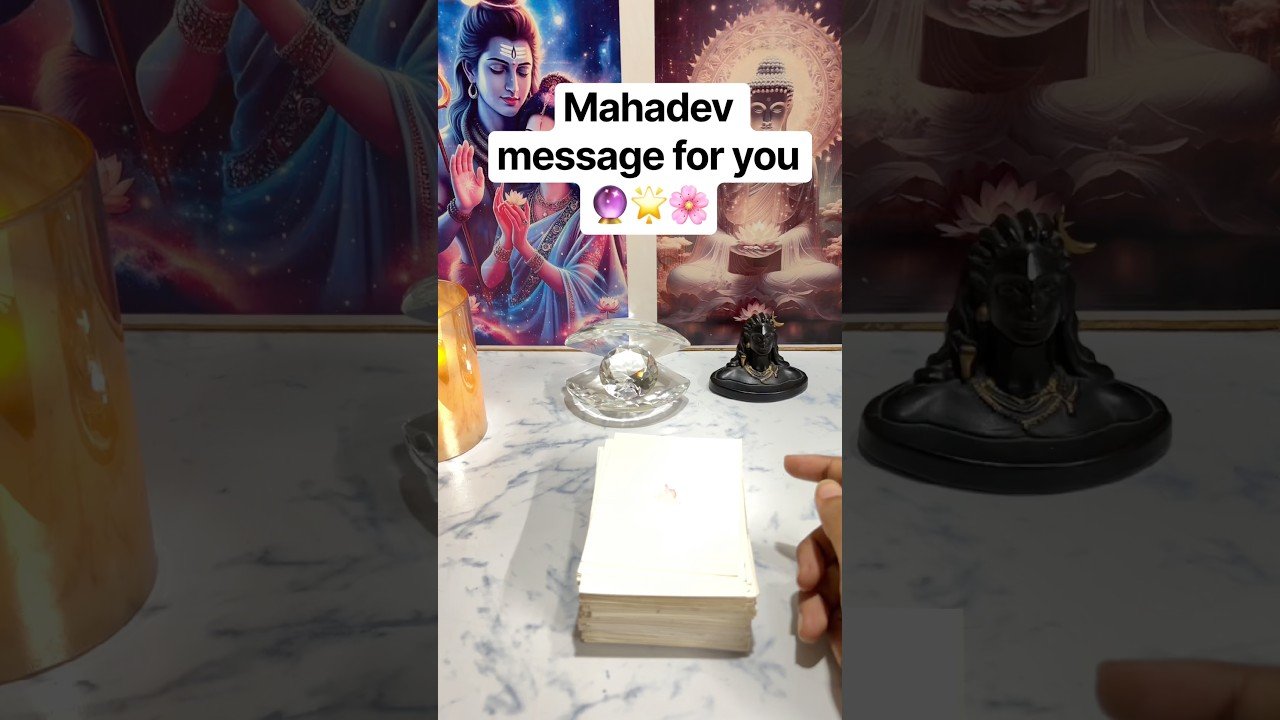 No momento, você está visualizando Mahadev message Sandesh for you #channeledmessages #tarot #shorts #shortsfeed