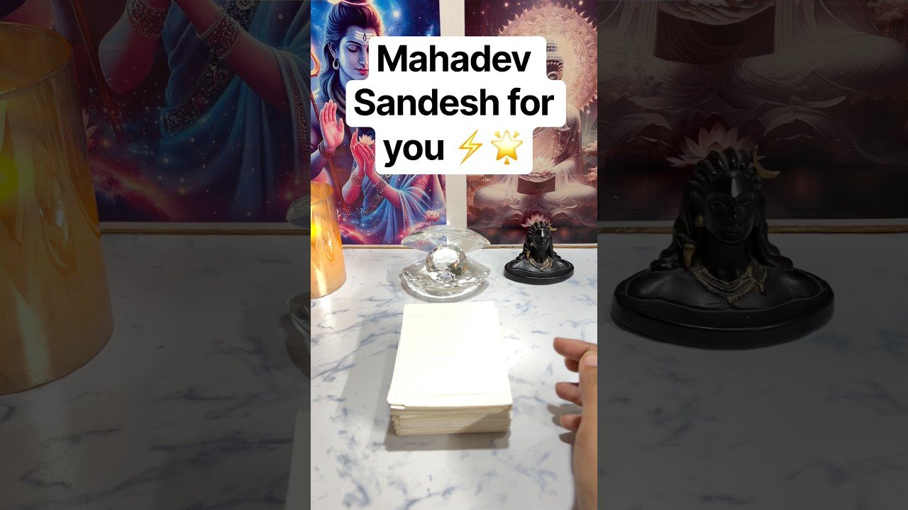 No momento, você está visualizando Mahadev Sandesh apke liye #channeledmessages #tarot #shorts