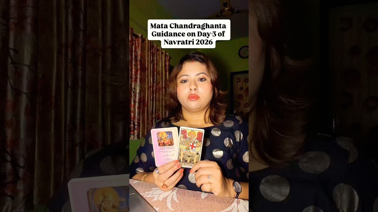 No momento, você está visualizando #matachandraghanta #navratri #durgapuja #tarot #astrology #shorts