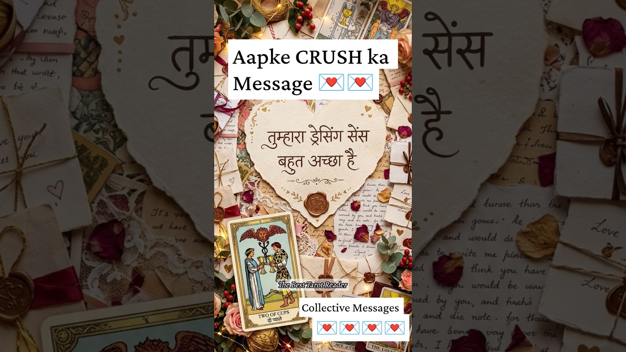 No momento, você está visualizando Messages from Your CRUSH 🥰 #channeledmessages #tarot #thebesttarotreader