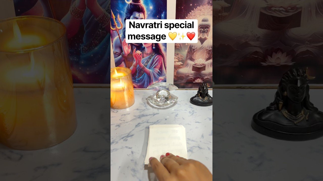 No momento, você está visualizando Navratri special tarot reading #channeledmessages #tarot #shorts