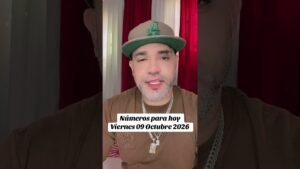 Leia mais sobre o artigo Números para hoy viernes 09 octubre 2026 #lacolmenaoficial #tarot #horoscopo #numerology