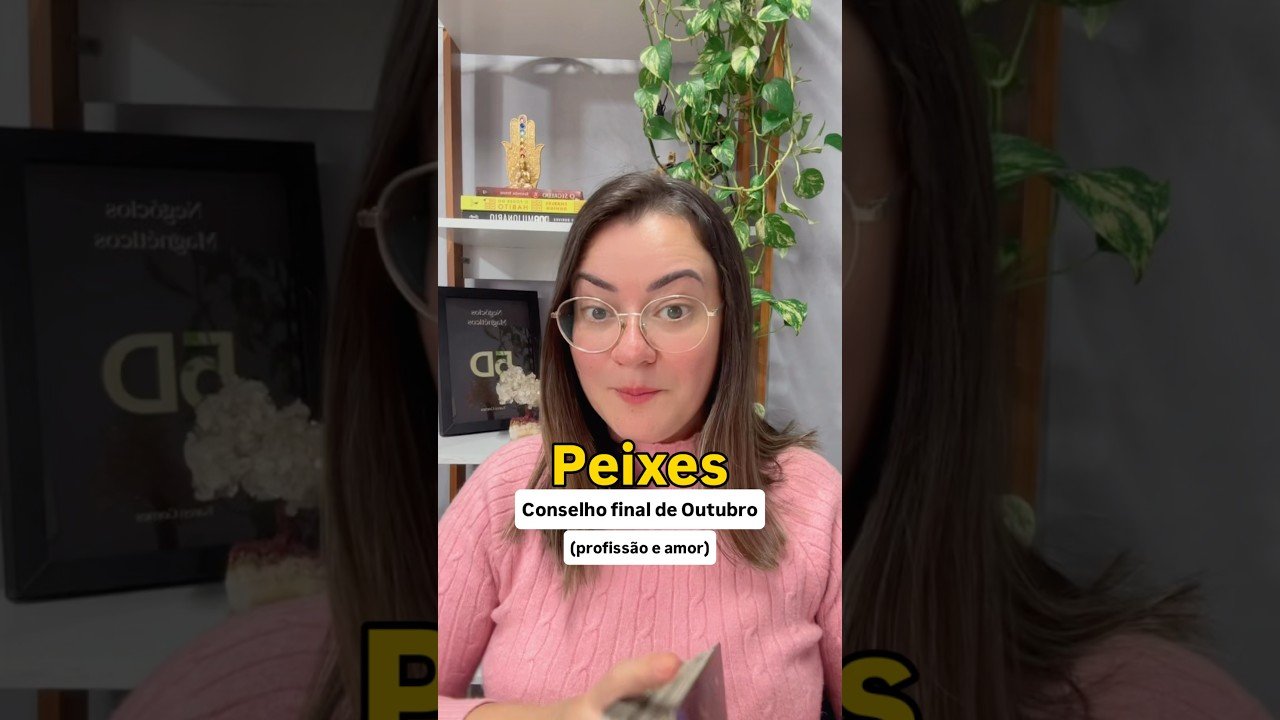 No momento, você está visualizando Peixes – conselho final de Outubro! #tarot #signos #previsões #horoscopo