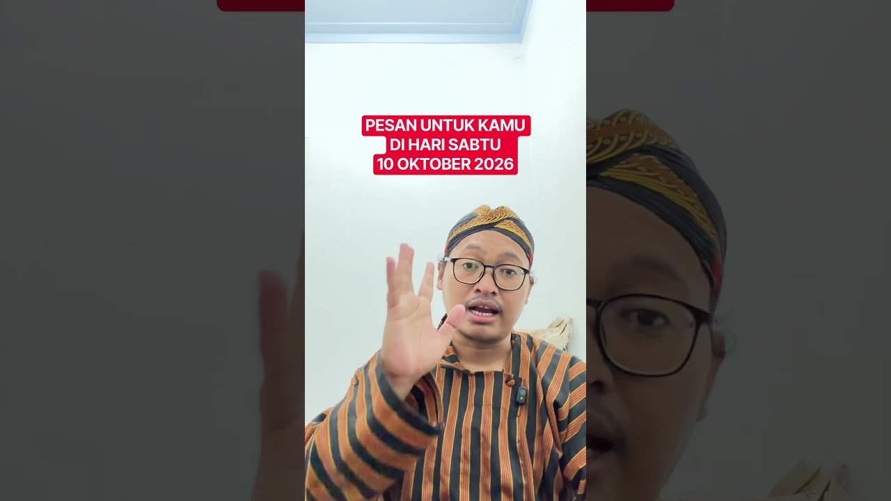 No momento, você está visualizando PESAN UNTUK KAMU DI HARI SABTU 10 OKTOBER 2026 #tarot #tarotreading
