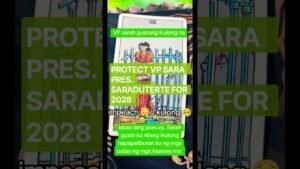 Leia mais sobre o artigo PROTECT VP SARAH FOR PRE.S SARA DUTERTE 2028  #tarot #vpsarahduterte