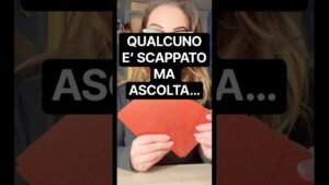 Leia mais sobre o artigo qualcuno è scappato ma ascolta.. #tarot  #tarocchi #tarot #tarot #tarocchi #tarot #tarot