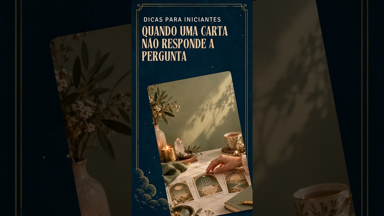 No momento, você está visualizando Quando uma carta do tarô não responde a pergunta