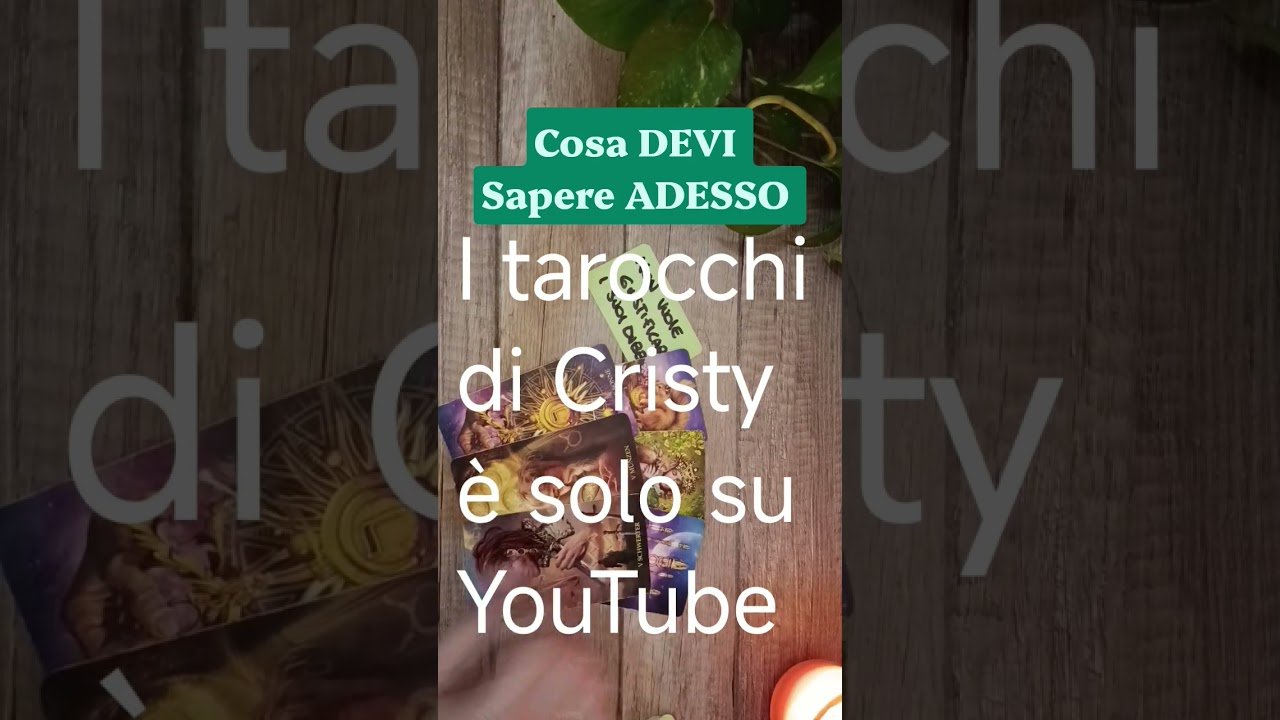 No momento, você está visualizando QUELLO CHE DEVI SAPERE ADESSO🔮 #itarocchidicristy #messaggio #tarocchi #tarocchioggi #tarot