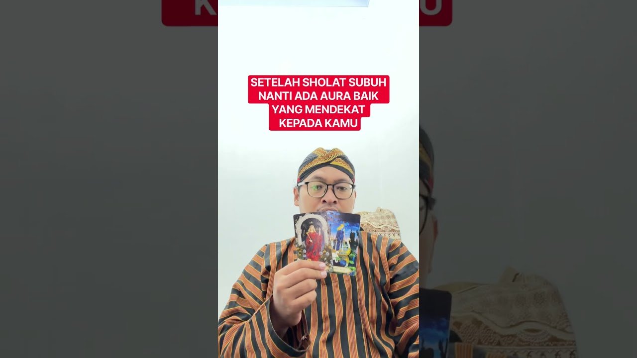 No momento, você está visualizando SETELAH SHOLAT SUBUH NANTI ADA AURA BAIK YANG MENDEKAT KEPADA KAMU #tarot #tarotreading