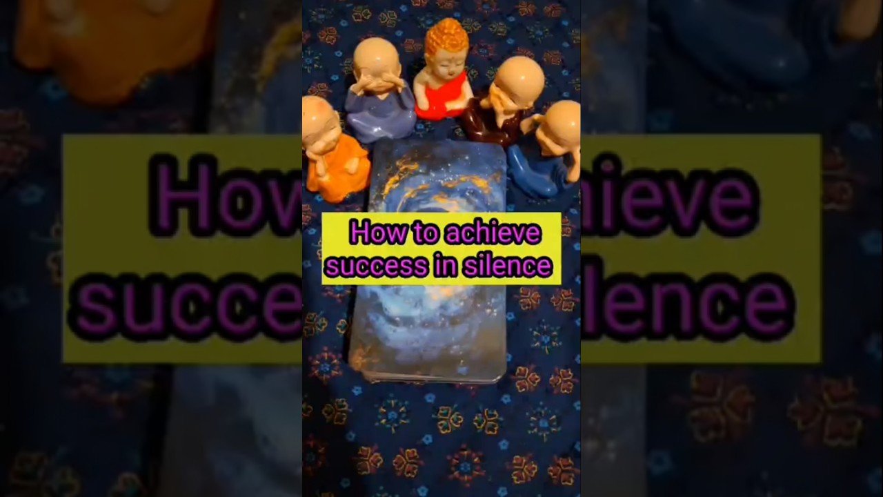 No momento, você está visualizando 💯❤️Stop Rushing! How Silent Growth Brings True Success #tarot #telugtarotreading#shorts