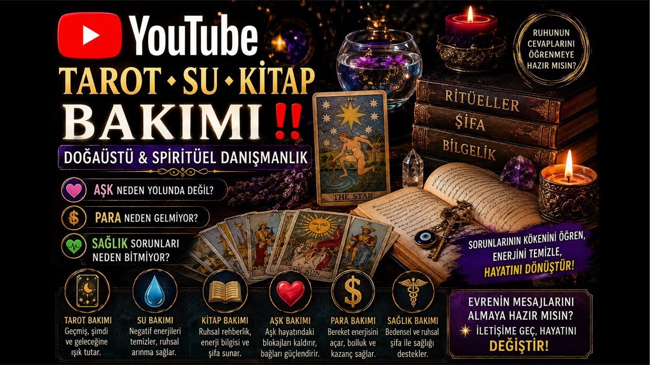 No momento, você está visualizando TAROT SU VE KİTAP BAKIMI‼️PARA AŞK VE SAĞLIK SORUNLARI NEDEN BİTMİYOR DOĞAÜSTÜ SPİRİTÜEL DANIŞMANLIK