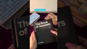 Leia mais sobre o artigo The Book of Answers 🧚🏻‍♀️ #guidance #universe #tarot #foryou #shorts #spirituality